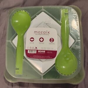 NWT! Mozaik Salad Bowl Set (11pc set)